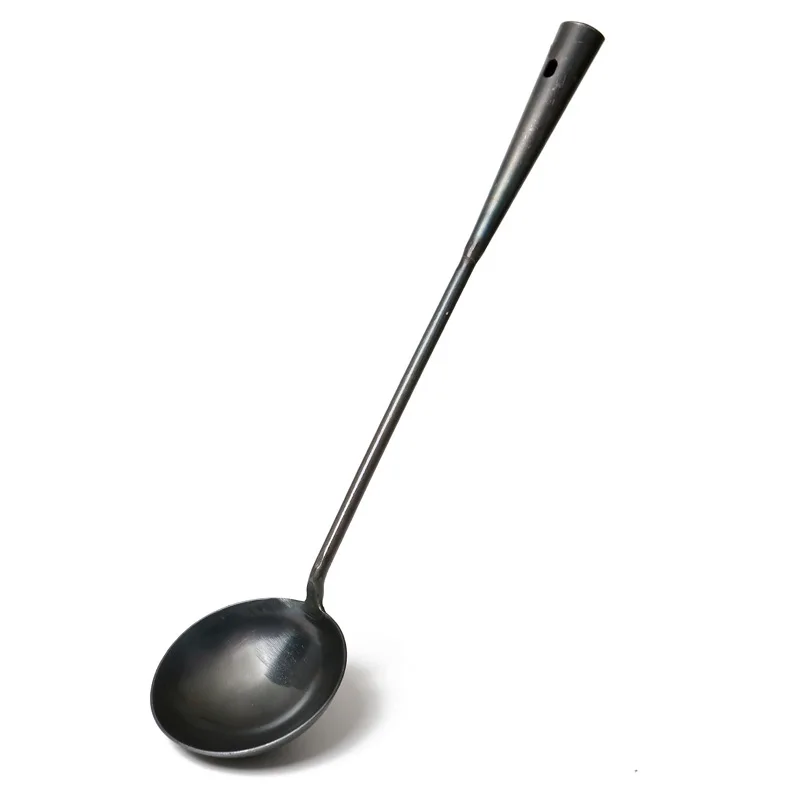 Кухонная лопатка Wok железная ложка с ручкой для супа набор ложек шеф-повара дома |