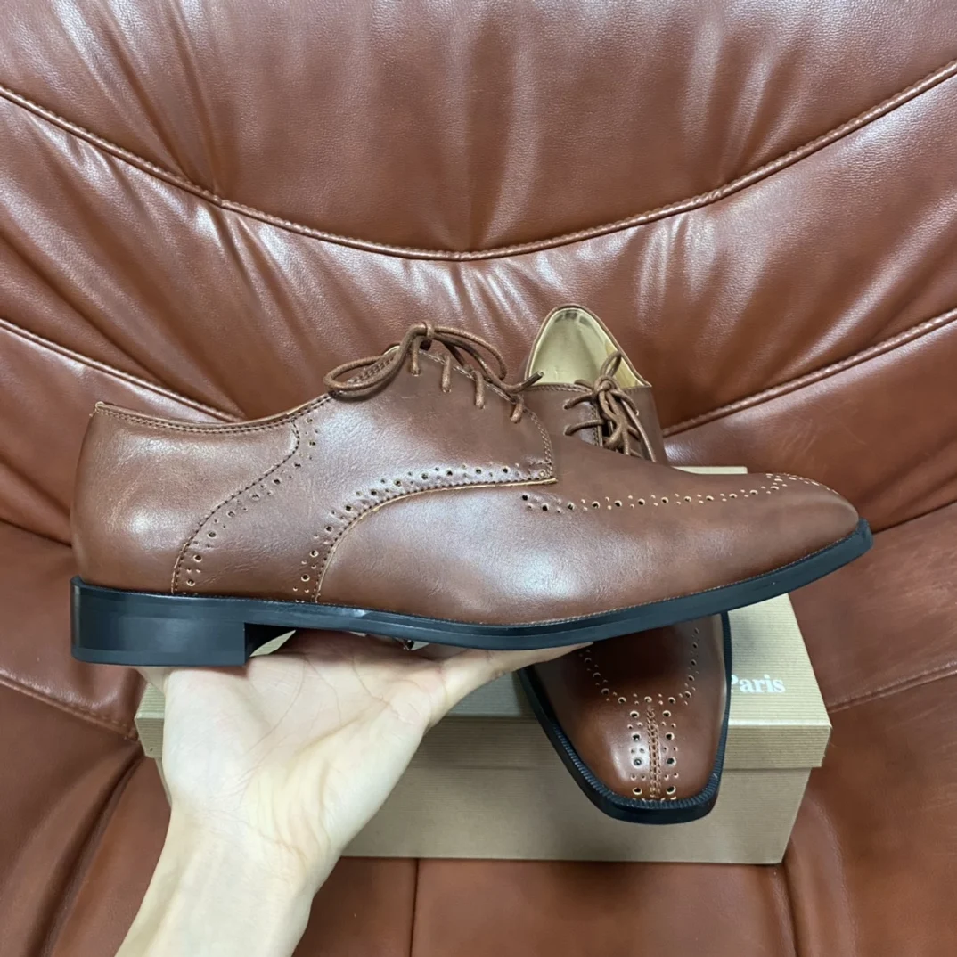Men Luxury Sneaker Real Leather Top Quality Red Bottom Brand Shoes Goodyear Sole Original Box For Male Work
Men Luxury Sneaker Real Leather Top Quality Red Bottom Brand Shoes Goodyear Sole Original Box For Male Work