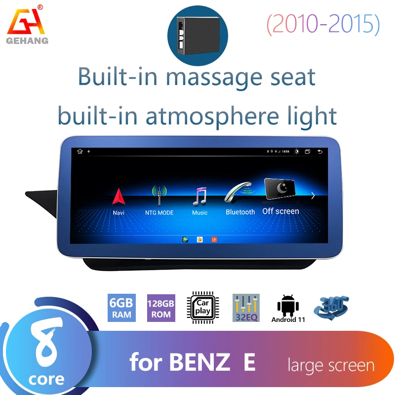 GEHANG Android Auto Radio For Mercedes benz E 2010 2011 2012 2013 2014 2015Car Radio Navigation Bildschirm Auto Audio Multimedia
GEHANG Android Auto Radio For Mercedes benz E 2010 2011 2012 2013 2014 2015Car Radio Navigation Bildschirm Auto Audio Multimedia