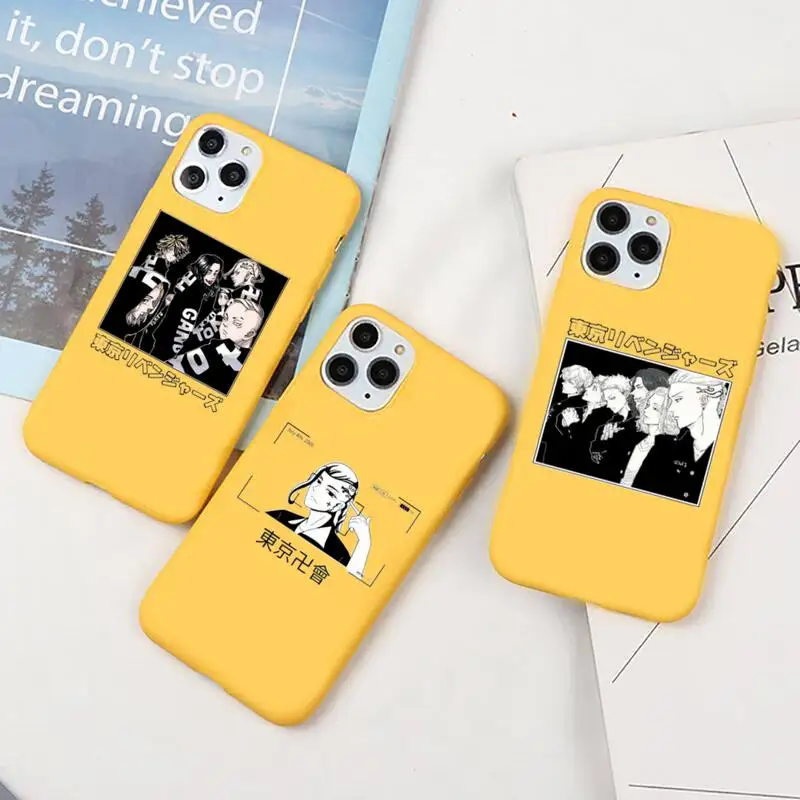 tokyo revengers Phone Case Yellow Candy Color for iPhone 6 7 8 11 12 s mini pro X XS XR MAX Plus
tokyo revengers Phone Case Yellow Candy Color for iPhone 6 7 8 11 12 s mini pro X XS XR MAX Plus
