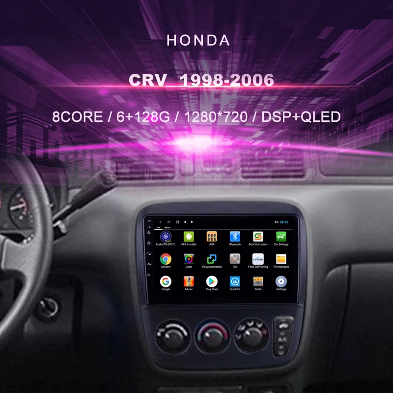 Android Car DVD For Honda CRV (1998-2006) Car Radio Multimedia Video Player Navigation GPS Android 10.0 Double DIn
Android Car DVD For Honda CRV (1998-2006) Car Radio Multimedia Video Player Navigation GPS Android 10.0 Double DIn