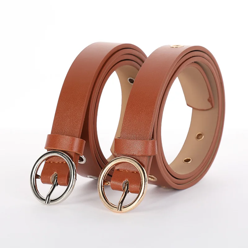 New Fashion Women PU Leather Belt Round Pin Buckle Jeans Waist Strap Black White Simple Wild Student Lady Waistband
New Fashion Women PU Leather Belt Round Pin Buckle Jeans Waist Strap Black White Simple Wild Student Lady Waistband