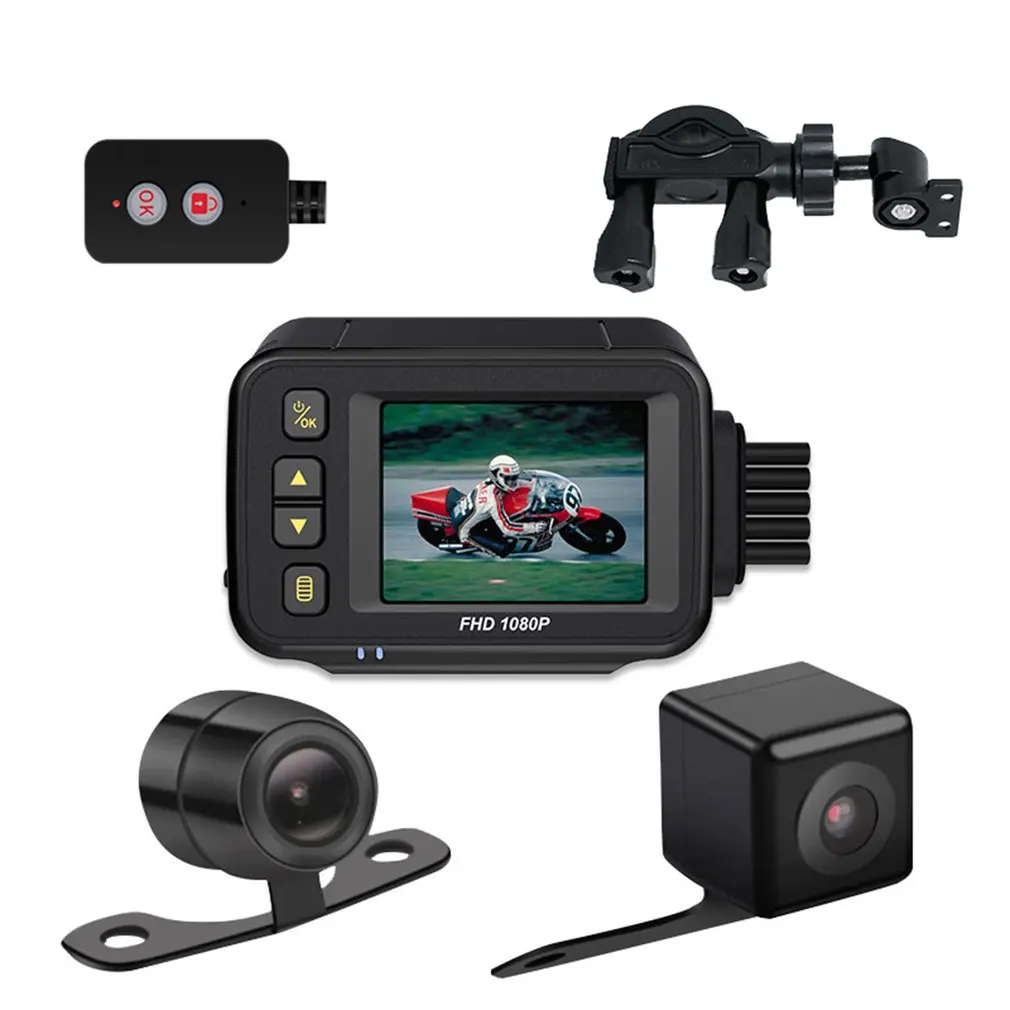 MT30A 2 Inch IP67 Waterproof Motorcycle Dash Camera Bicycle Motorbike Black Box Dashcam Recorder W / Parking Monitoring
MT30A 2 Inch IP67 Waterproof Motorcycle Dash Camera Bicycle Motorbike Black Box Dashcam Recorder W / Parking Monitoring