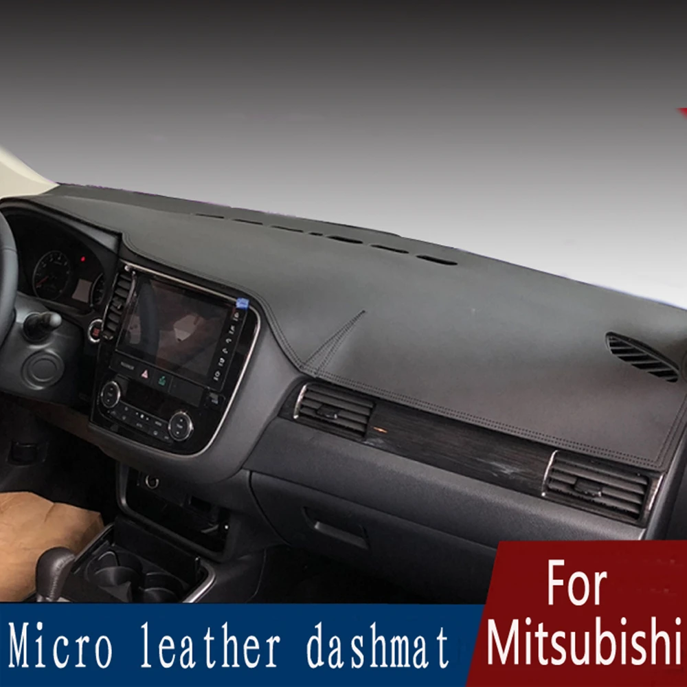 Leather Dashmat Dashboard Cover Dash Mat Accessories For Mitsubishi ASX RVR Outlander Sport Montero Pajero V97 V93 V75 Lancer
Leather Dashmat Dashboard Cover Dash Mat Accessories For Mitsubishi ASX RVR Outlander Sport Montero Pajero V97 V93 V75 Lancer