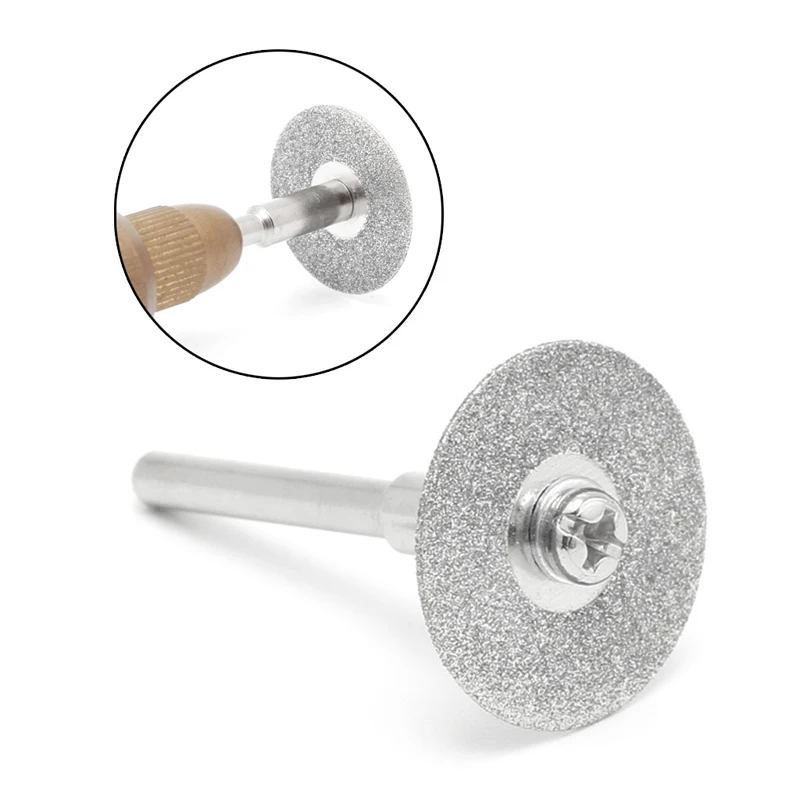 5pcs 18mm Diamonte Cutting Discs & Drill Bit Shank For Rotary Tool Blade DropShipping
5pcs 18mm Diamonte Cutting Discs & Drill Bit Shank For Rotary Tool Blade DropShipping
