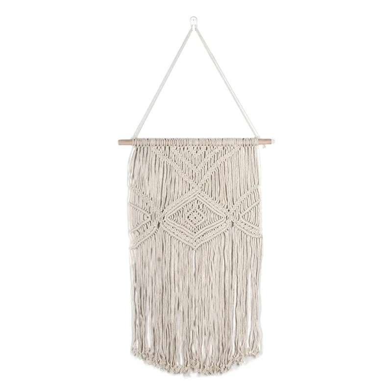 Macrame Wall Hanging Hand Woven Art Wedding Tapestry With Tassel - Boho Living Room Bedroom Backdrop Decoration
Macrame Wall Hanging Hand Woven Art Wedding Tapestry With Tassel - Boho Living Room Bedroom Backdrop Decoration