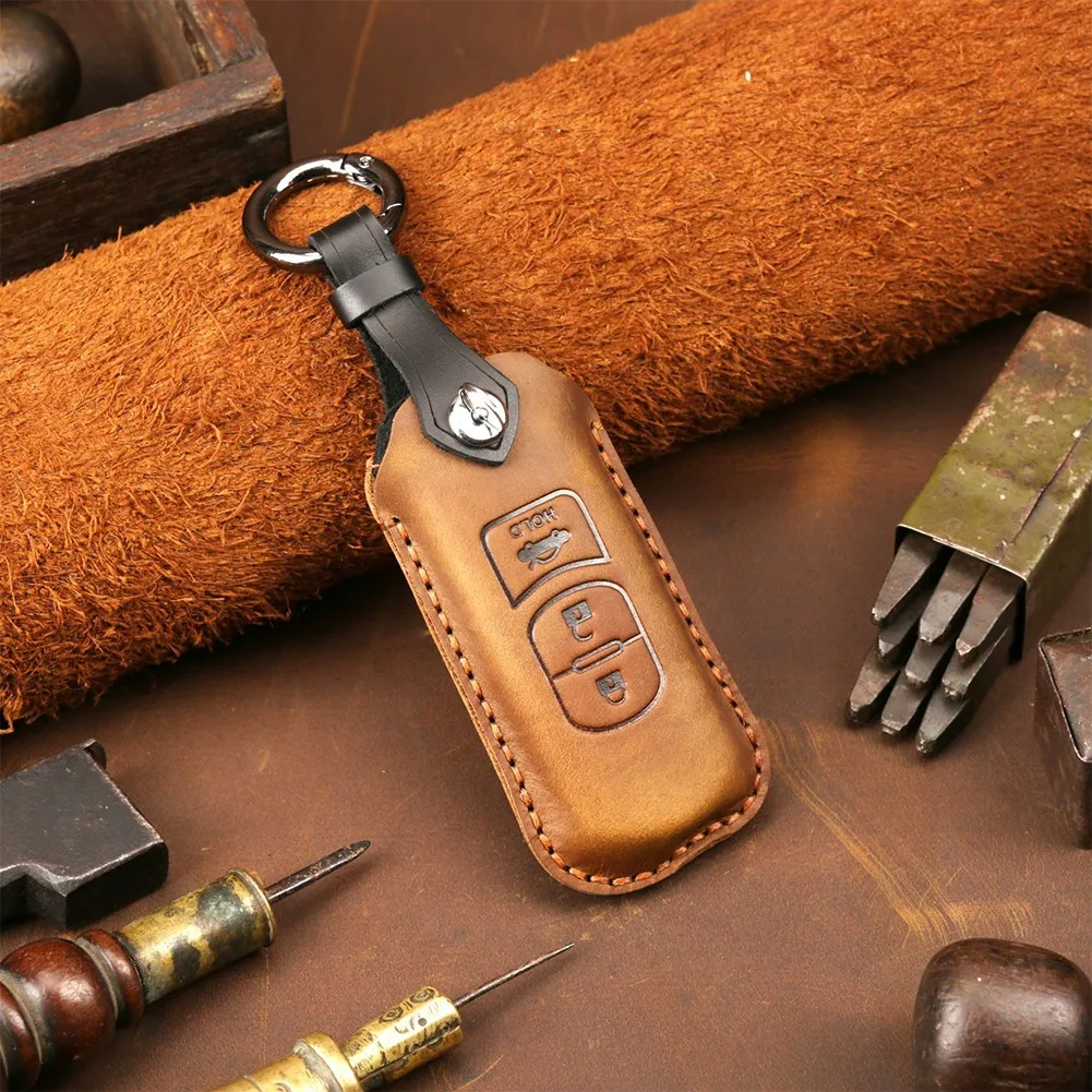 Leather Car Key Case Cover For Mazda 2 3 6 Axela Atenza CX-5 CX5 CX-7 2014~17 For Mazda MX5 (2010-2018)
Leather Car Key Case Cover For Mazda 2 3 6 Axela Atenza CX-5 CX5 CX-7 2014~17 For Mazda MX5 (2010-2018)