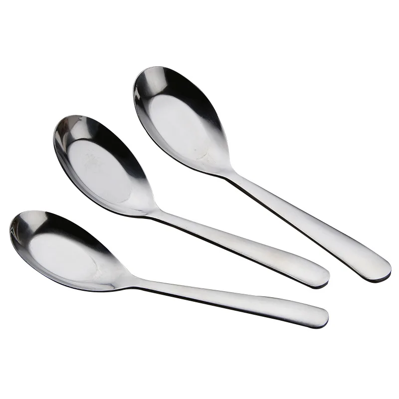 3pcs-set Dinner Spoons Soup Dessert Stainless Steel Tea Spoons Creative Handle Flat Spoons Special Square Design Tableware Set
3pcs-set Dinner Spoons Soup Dessert Stainless Steel Tea Spoons Creative Handle Flat Spoons Special Square Design Tableware Set