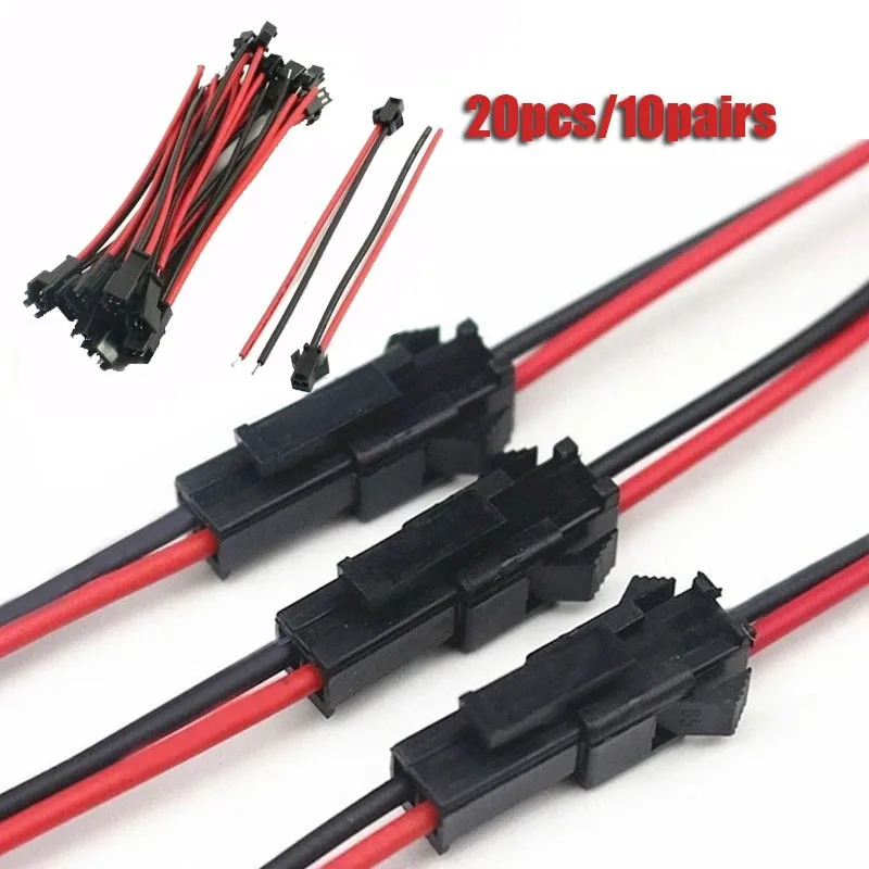 20pcs Male To Female Plug Terminal Wire Connector PVC 300V 10cm Terminal Connection Line
20pcs Male To Female Plug Terminal Wire Connector PVC 300V 10cm Terminal Connection Line