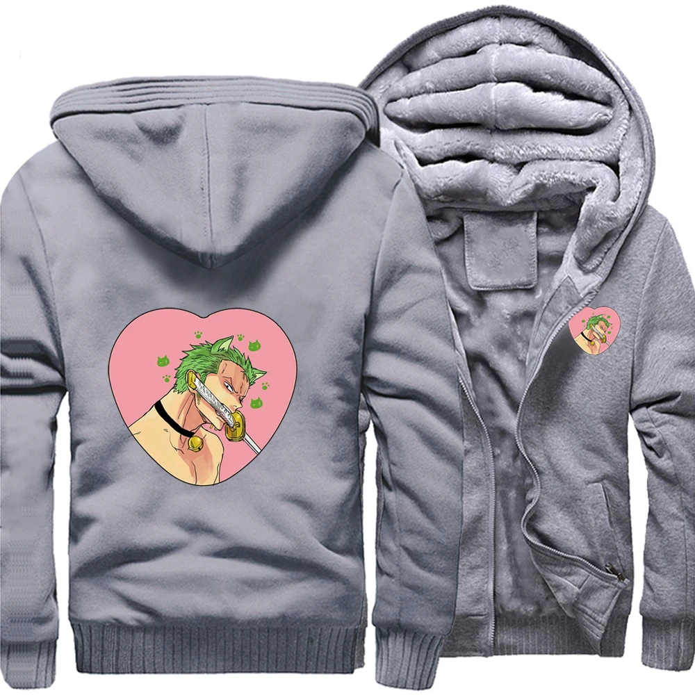 One Piece Japanese Anime Kawaii Roronoa Zoro Loose Hoodies Winter Warm Jackets Coat Men Thick Hoodie Printed Fitted Sweatshirt
One Piece Japanese Anime Kawaii Roronoa Zoro Loose Hoodies Winter Warm Jackets Coat Men Thick Hoodie Printed Fitted Sweatshirt