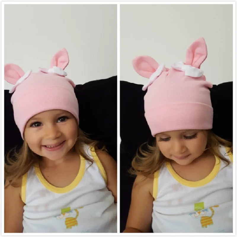 Cute Girl Hat Rabbit Ear Hat For Girls Cotton Bow Knot Children's Cap Toddler Kids Hats Cartoon Cute Baby Hats Bonnet
Cute Girl Hat Rabbit Ear Hat For Girls Cotton Bow Knot Children's Cap Toddler Kids Hats Cartoon Cute Baby Hats Bonnet