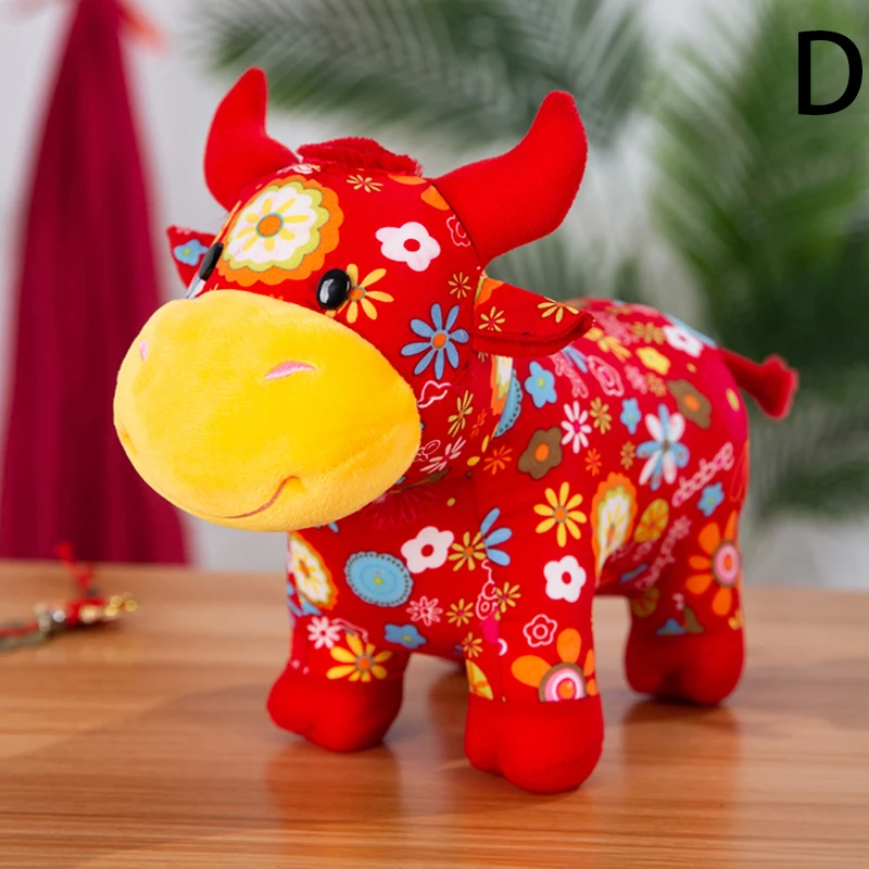 Chinese Zodiac Ox Cattle Plush Toys Cute Red Milk Cow Mascot Plush Doll Stuffed For Children Kids Birthday Gift
Chinese Zodiac Ox Cattle Plush Toys Cute Red Milk Cow Mascot Plush Doll Stuffed For Children Kids Birthday Gift