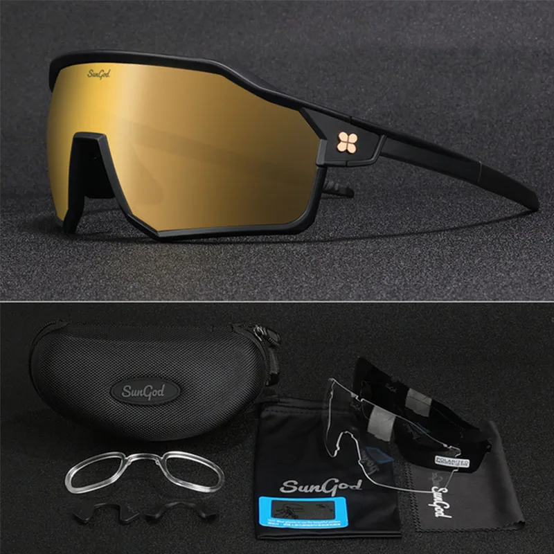 New Sungod Cycling sunglasses sports Polarized sunglasses for Men Women Road BIke glasses windproof Mountain mtb Cycling glasses
New Sungod Cycling sunglasses sports Polarized sunglasses for Men Women Road BIke glasses windproof Mountain mtb Cycling glasses