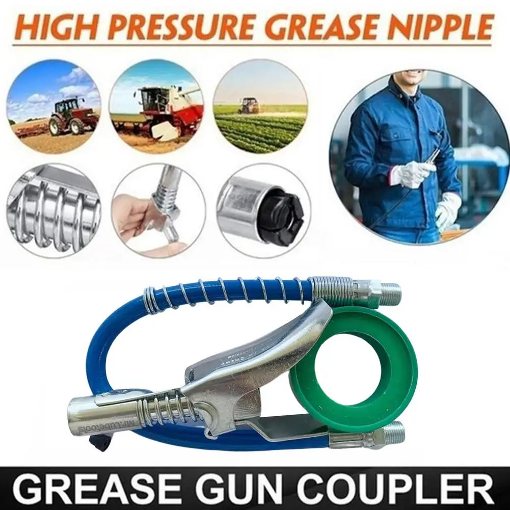 Быстроразъемный смазочный пистолет, запчасти для автомобиля, 1/8 NPT соединения, 10000 PSI, блокировка, смазочный соединитель, насадки для впрыска ... 
Быстроразъемный смазочный пистолет, запчасти для автомобиля, 1/8 NPT соединения, 10000 PSI, блокировка, смазочный соединитель, насадки для впрыска ...