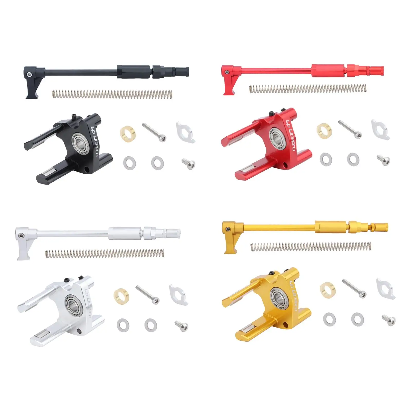 Lightweight Derailleur Set Accessories Chain Pusher Spring Gear Shifter Cable Anchorage for Fold Bike Compatible 2-7 Speeds
Lightweight Derailleur Set Accessories Chain Pusher Spring Gear Shifter Cable Anchorage for Fold Bike Compatible 2-7 Speeds