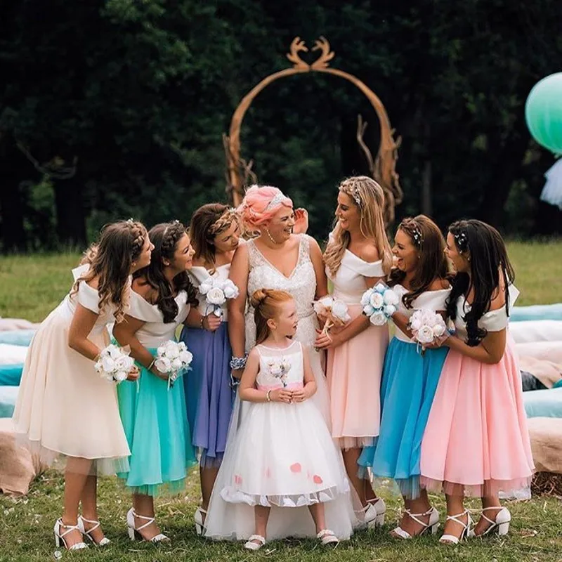 Bridesmaid Dresses Wedding Party For Women 2022 Elegant Short Night Woman's Evening Formal Gowns
Bridesmaid Dresses Wedding Party For Women 2022 Elegant Short Night Woman's Evening Formal Gowns
