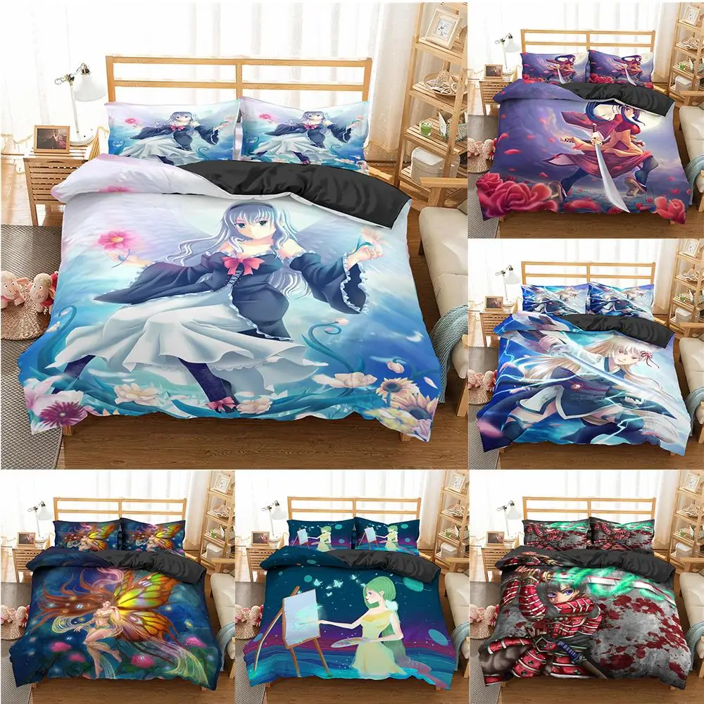 2021 Japanese Anime 3D Bedding Set Cartoon Girl Microfiber Single King Duvet Cover Comforter Cover With 1/2 Pillowcases Suits
2021 Japanese Anime 3D Bedding Set Cartoon Girl Microfiber Single King Duvet Cover Comforter Cover With 1/2 Pillowcases Suits
