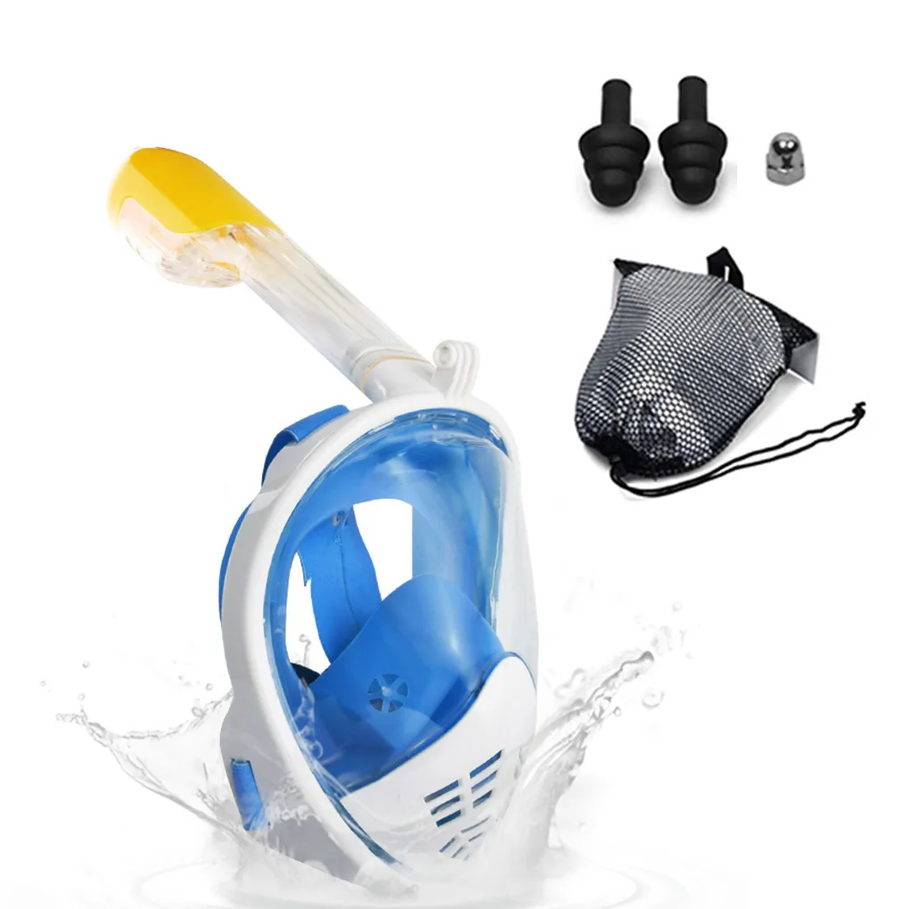 Underwater Scuba Snorkeling Anti Fog Mask Set Diving Full Face Respiratory Masks Safe And Waterproof Swimming Equipment
Underwater Scuba Snorkeling Anti Fog Mask Set Diving Full Face Respiratory Masks Safe And Waterproof Swimming Equipment