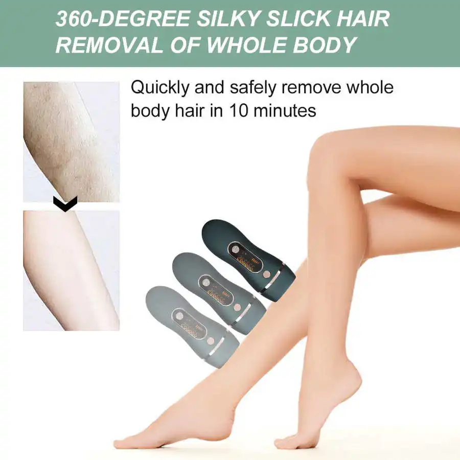 990000 Flashes Professional IPL Laser Hair Removal Machine Electric Depilator 10 Minutes 360 Degree Safely Remove Hair
990000 Flashes Professional IPL Laser Hair Removal Machine Electric Depilator 10 Minutes 360 Degree Safely Remove Hair