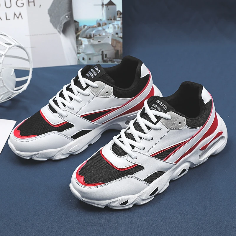 Spring Autumn New Brand Men Air Cushion Sneakers Man Tenis Masculino Adulto Comfortable Footwear Men Casual Running Shoes 
Spring Autumn New Brand Men Air Cushion Sneakers Man Tenis Masculino Adulto Comfortable Footwear Men Casual Running Shoes