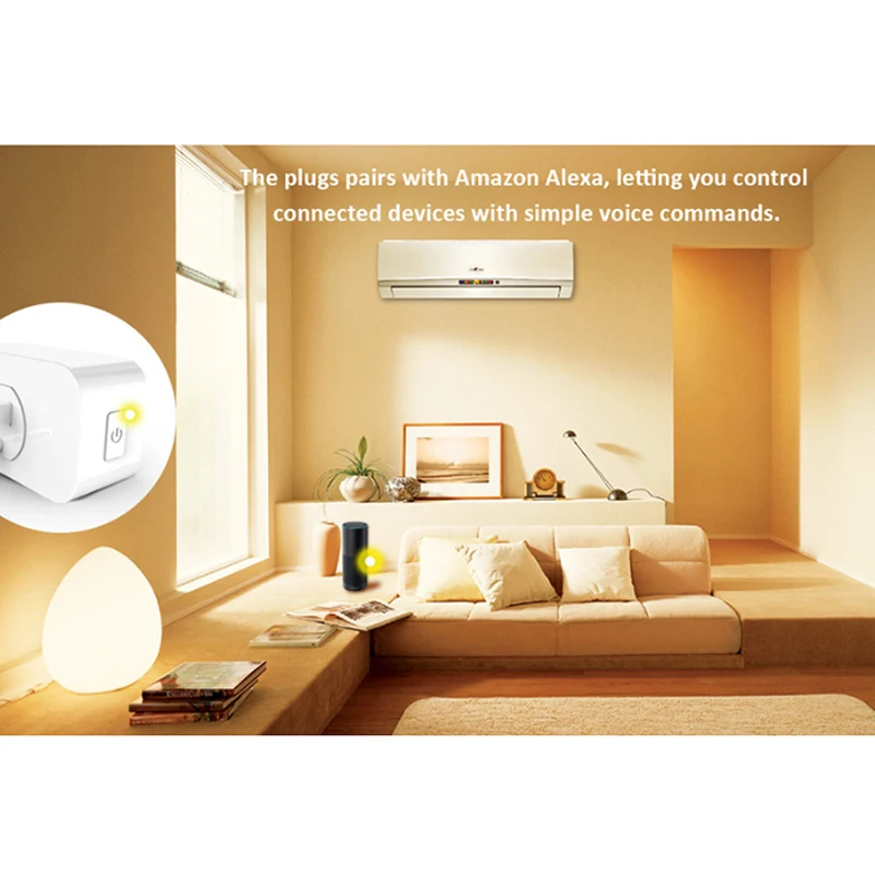 Smart US Plug WiFi Outlet Works with Alexa, Google Home,with Remote Control Timer Function,3 Pack
Smart US Plug WiFi Outlet Works with Alexa, Google Home,with Remote Control Timer Function,3 Pack