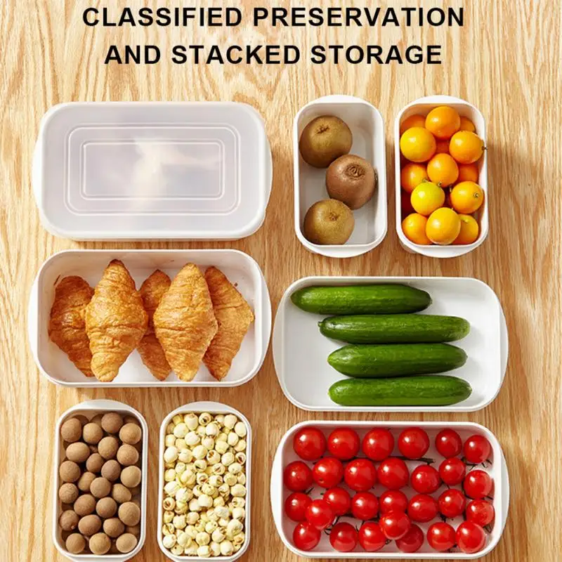 Household Refrigerator Food Storage Box Kitchen Fresh-keeping Box Household Food Storage Box Household Storage Supplies
Household Refrigerator Food Storage Box Kitchen Fresh-keeping Box Household Food Storage Box Household Storage Supplies
