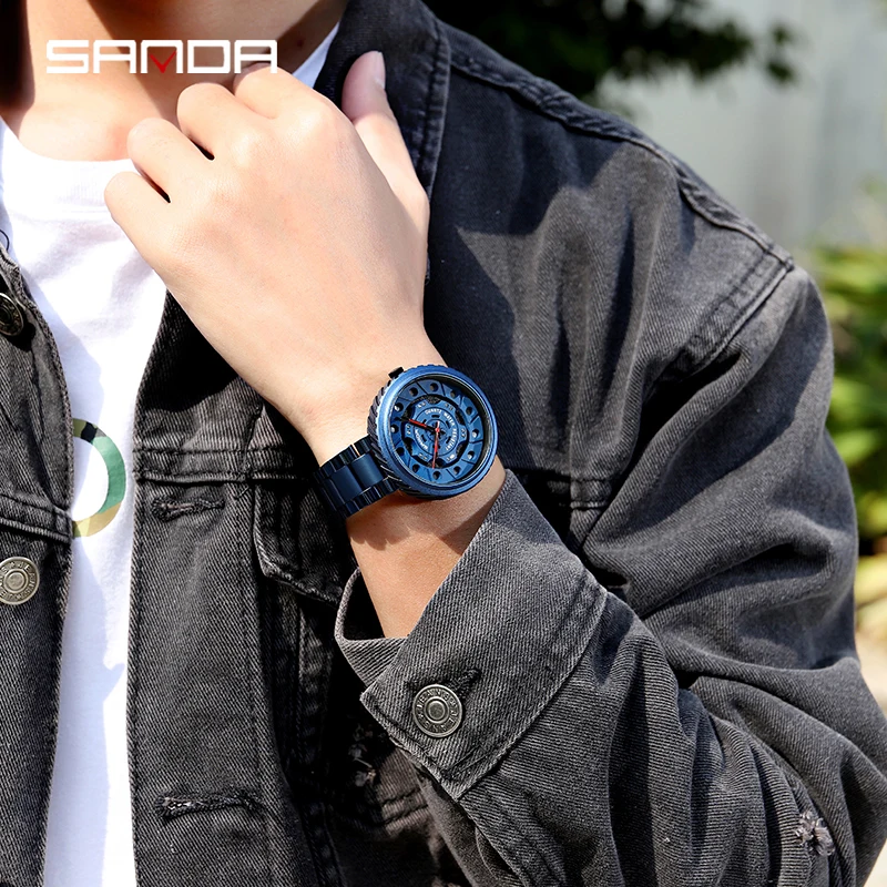 2020 SANDA New Mens Watches Waterproof Stainless Steel Quartz Watch Male Sports Watch Wrist Clock Relogio Masculino
2020 SANDA New Mens Watches Waterproof Stainless Steel Quartz Watch Male Sports Watch Wrist Clock Relogio Masculino