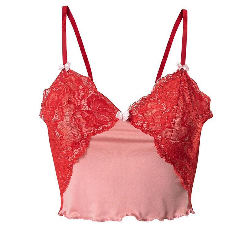 FAKUNTN Y2K Camisole Crop Top Woman 2021 Summer Pink Lace Harajuku egirl Y2k Aesthetic Clothes Streetwear Corset Top Female Cami
FAKUNTN Y2K Camisole Crop Top Woman 2021 Summer Pink Lace Harajuku egirl Y2k Aesthetic Clothes Streetwear Corset Top Female Cami