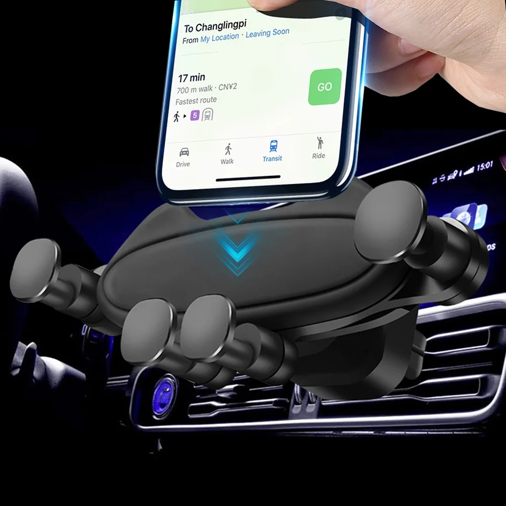 Универсальный держатель для телефона Гравитационный Автомобильный смартфонов