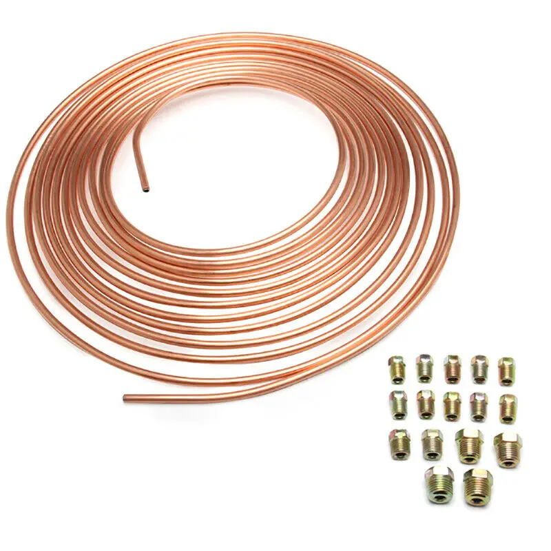 Galvanized Copper Brake Pipe For Automobile 25 Foot Mosquito Coil Shape Gold Kit
Galvanized Copper Brake Pipe For Automobile 25 Foot Mosquito Coil Shape Gold Kit