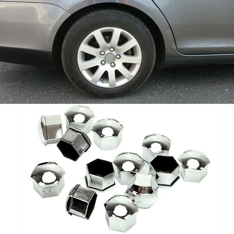20x 17mm Plastic CAR SMOOTH SILVER ALLOY WHEEL NUT BOLT COVERS UNIVERSAL SET FOR CAR REMONEL TOOL NEW
20x 17mm Plastic CAR SMOOTH SILVER ALLOY WHEEL NUT BOLT COVERS UNIVERSAL SET FOR CAR REMONEL TOOL NEW