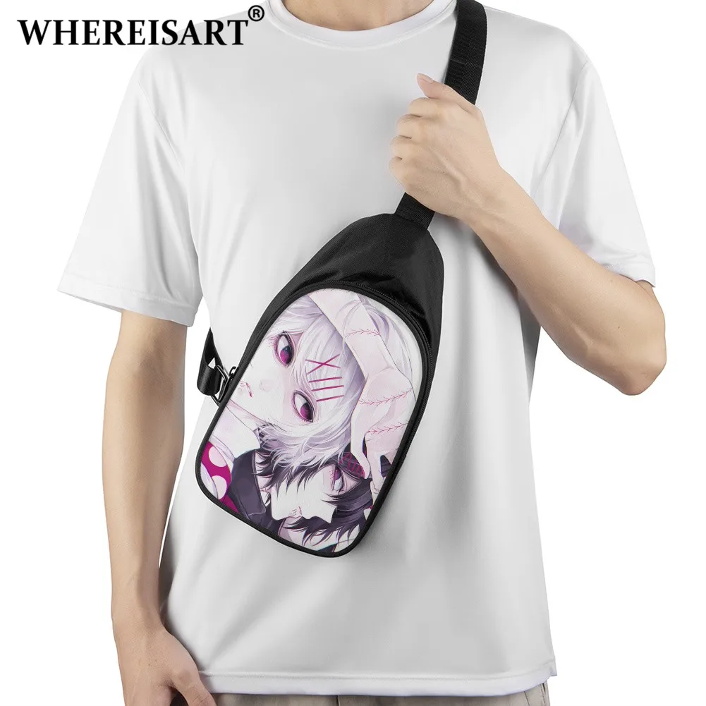 WHEREISART Anime Tokyo Ghoul Young Unisex Cozy Phone Shoulder Bag Superior Design Cartoon Chest Bag Exquisite Juzo Crossbody Bag
WHEREISART Anime Tokyo Ghoul Young Unisex Cozy Phone Shoulder Bag Superior Design Cartoon Chest Bag Exquisite Juzo Crossbody Bag