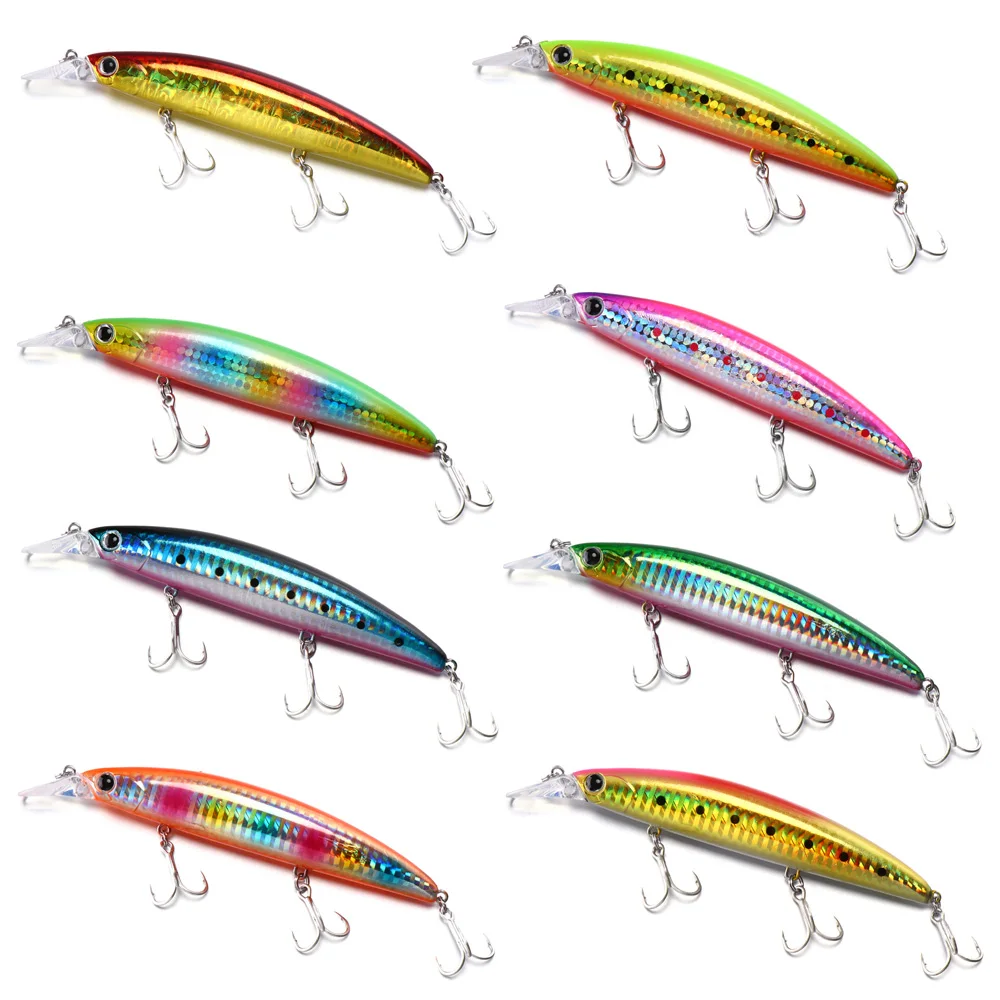 19g Fishing Tackle Lead Casting Floating Wobblers Luminous Minnow Lure Fish Hooks Long Casting Lure Artificial Baits
19g Fishing Tackle Lead Casting Floating Wobblers Luminous Minnow Lure Fish Hooks Long Casting Lure Artificial Baits