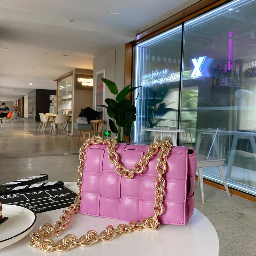 Luxury Handbags Women Bags Designer Knit Real Genuine Leather Chain Shoulder Bag Messenger Bag Cowhide Woven Purses and Handbags
Luxury Handbags Women Bags Designer Knit Real Genuine Leather Chain Shoulder Bag Messenger Bag Cowhide Woven Purses and Handbags