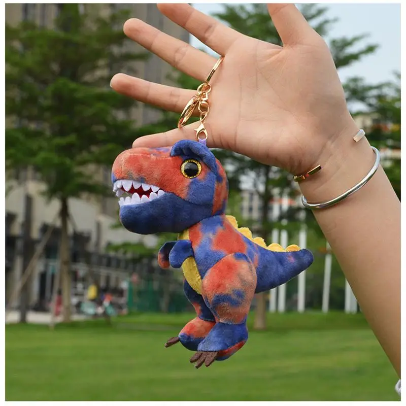 Creative Tyrannosaurus Plush Keychain Cute Cartoon Dinosaur Key Chain Men Boy Bag Pendant Keyring Kids Student Doll Gift
Creative Tyrannosaurus Plush Keychain Cute Cartoon Dinosaur Key Chain Men Boy Bag Pendant Keyring Kids Student Doll Gift