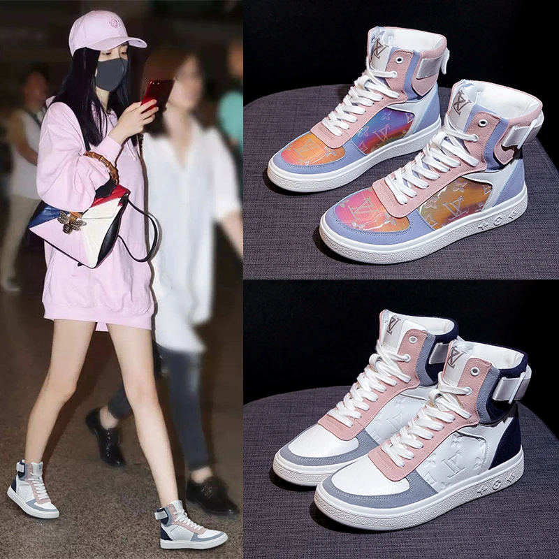 2021 Autumn Hot Sale Women Shoes PU Platform High Gang Women's Sneakers Single Li/plus Velvet Tennis Female Vulcanized Shoes
2021 Autumn Hot Sale Women Shoes PU Platform High Gang Women's Sneakers Single Li/plus Velvet Tennis Female Vulcanized Shoes