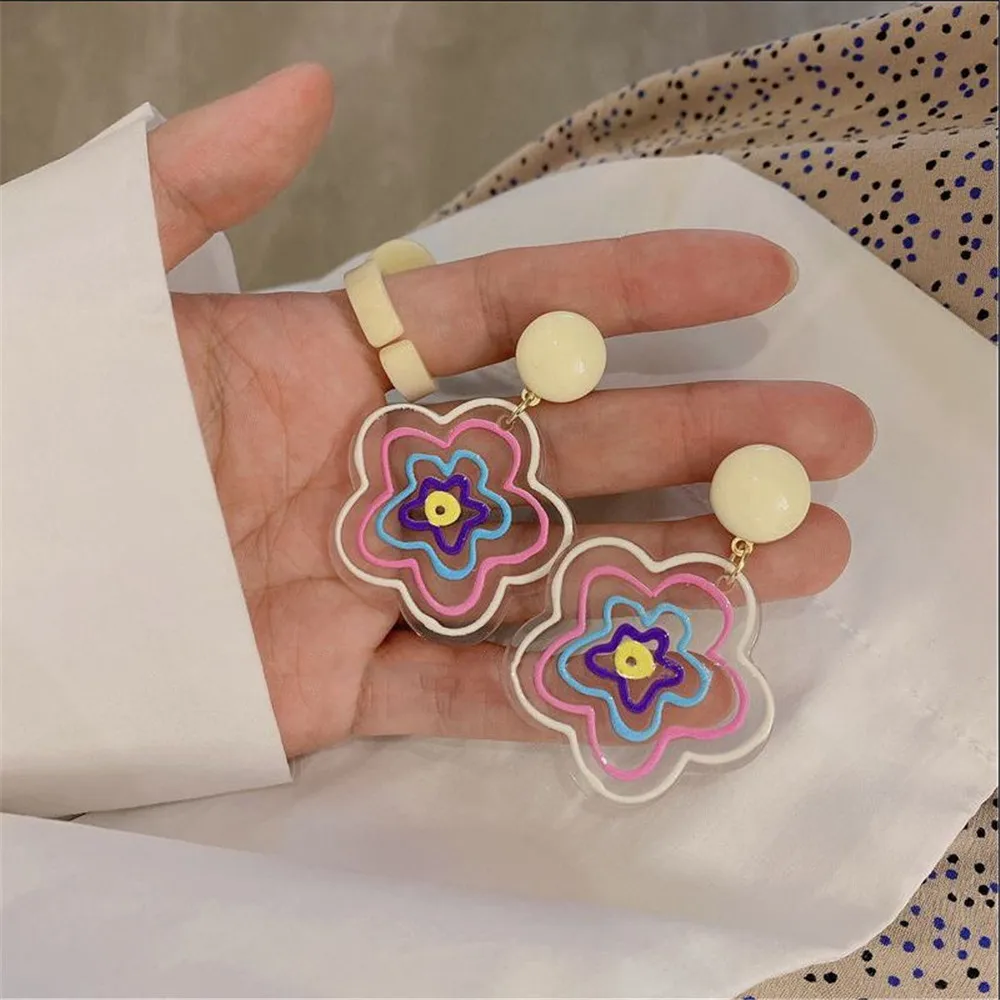 Fashion Women's Trend Girl Style Retro Geometric Color Acrylic Sheet Ice Cream Earrings For Women Girl Jewlery 2021
Fashion Women's Trend Girl Style Retro Geometric Color Acrylic Sheet Ice Cream Earrings For Women Girl Jewlery 2021