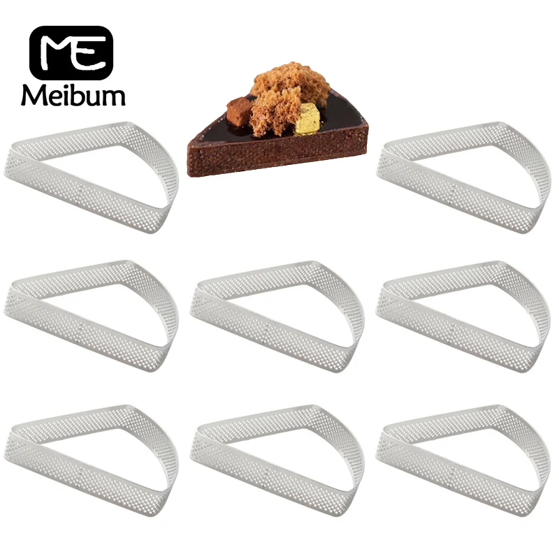 Meibum Cake Tart 8Pcs Set Fan-Shaped Stainless Steel Ring Dessert Mould Fruit Cream Pie Party Pastry Baking Tool Decorating Mold
Meibum Cake Tart 8Pcs Set Fan-Shaped Stainless Steel Ring Dessert Mould Fruit Cream Pie Party Pastry Baking Tool Decorating Mold