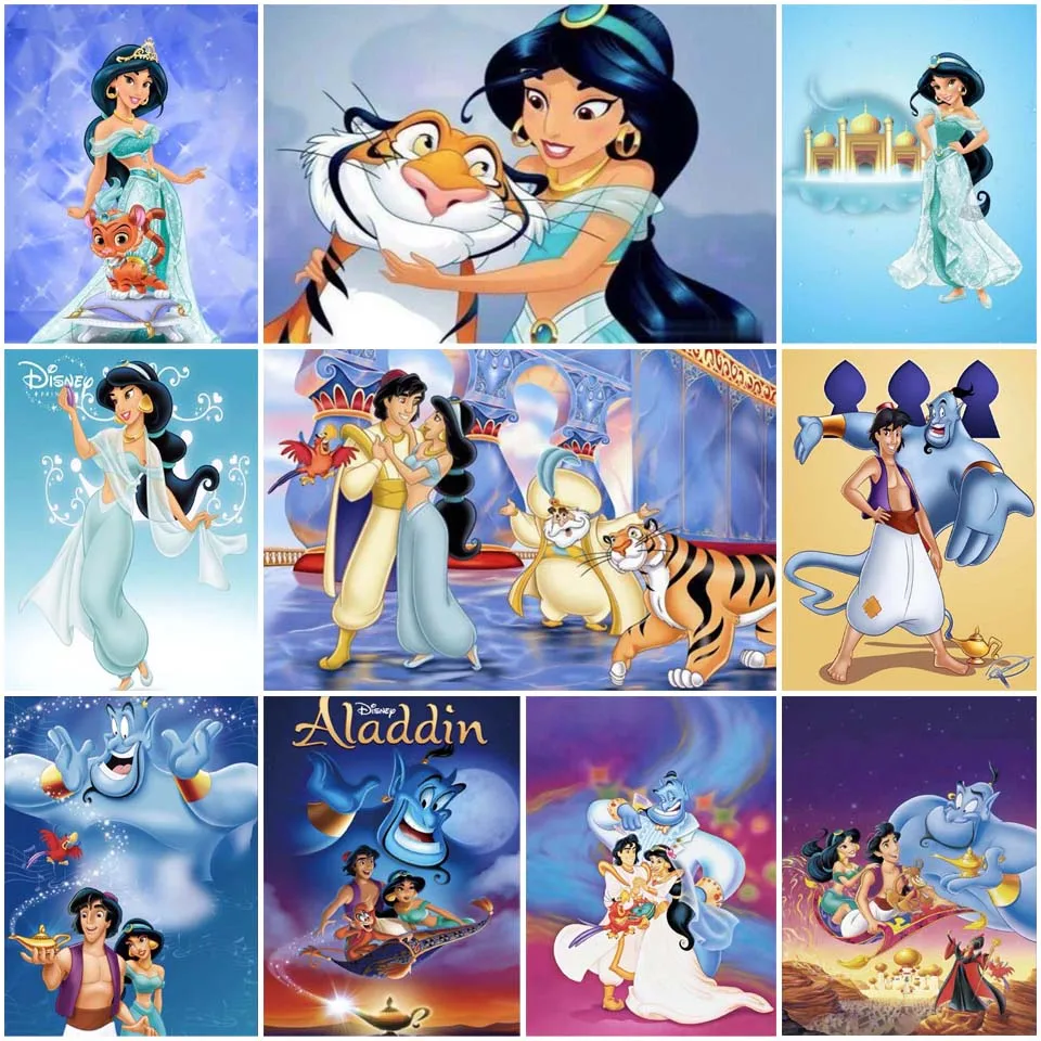 Disney Hot Sale Princess Jasmine DIY Diamond Painting Cross Stitch Square/Round Diamond Embroidered Mosaic Home Decoration
Disney Hot Sale Princess Jasmine DIY Diamond Painting Cross Stitch Square/Round Diamond Embroidered Mosaic Home Decoration