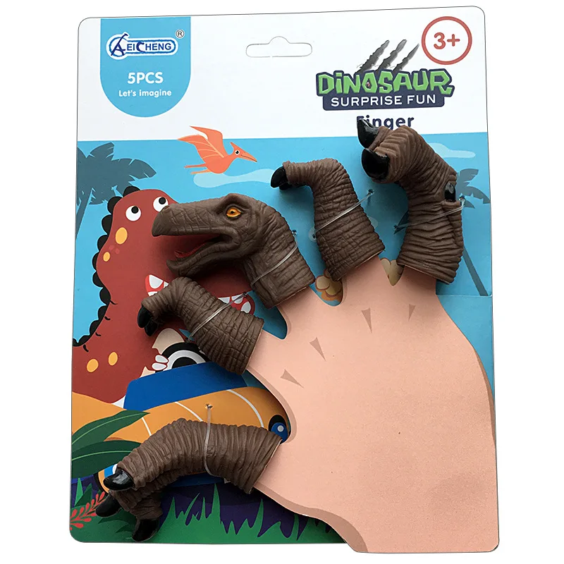 5pcs/set New Design HQ Hand Surprise Dinosaur Cartoon Cute Funny Finger Dino TPR soft model figure Nontoxic Toy Gift for Kids
5pcs/set New Design HQ Hand Surprise Dinosaur Cartoon Cute Funny Finger Dino TPR soft model figure Nontoxic Toy Gift for Kids