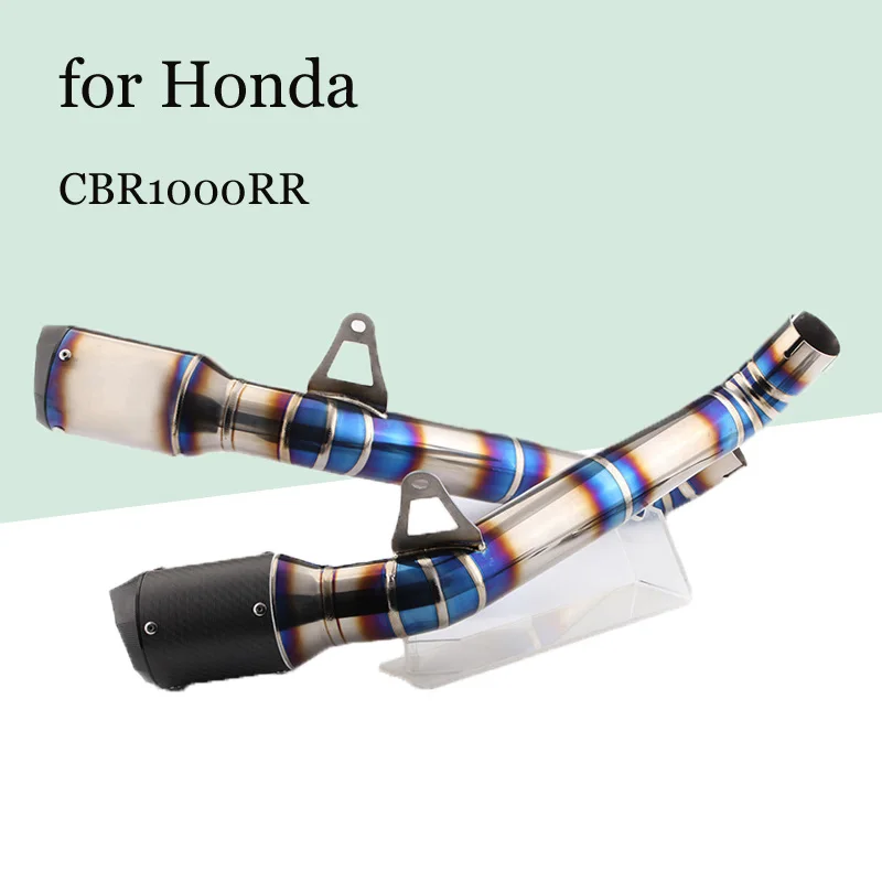 Motorcycle Modified Parts for Honda CBR1000RR Modified Titanium Alloy AR Exhaust Pipe 2008-2016
Motorcycle Modified Parts for Honda CBR1000RR Modified Titanium Alloy AR Exhaust Pipe 2008-2016