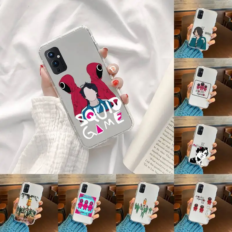 Squid Game 456 Round Six Phone Case Transparent For OnePlus 9 8 7 7t 8t Oppo find X3 X2 reno5 Vivo X60 X50 Pro MeiZu 17 16XS
Squid Game 456 Round Six Phone Case Transparent For OnePlus 9 8 7 7t 8t Oppo find X3 X2 reno5 Vivo X60 X50 Pro MeiZu 17 16XS