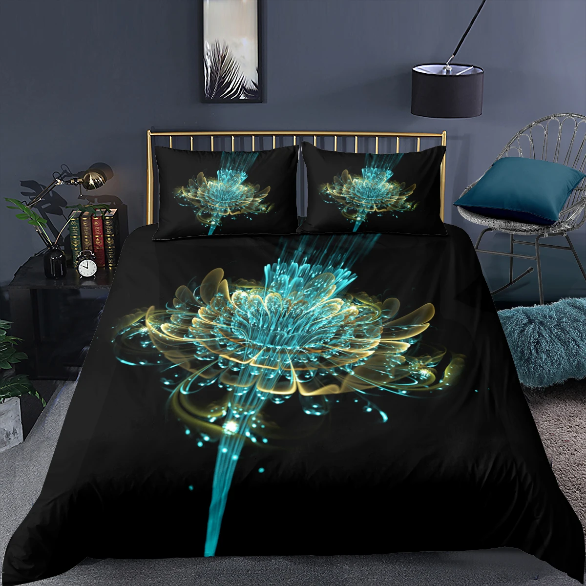 Colorful Floral Printed Duvet Cover Pillowcase 3D Bedding Set Bedroom Soft Quilt Cover Home Textiles Single Twin Queen King
Colorful Floral Printed Duvet Cover Pillowcase 3D Bedding Set Bedroom Soft Quilt Cover Home Textiles Single Twin Queen King
