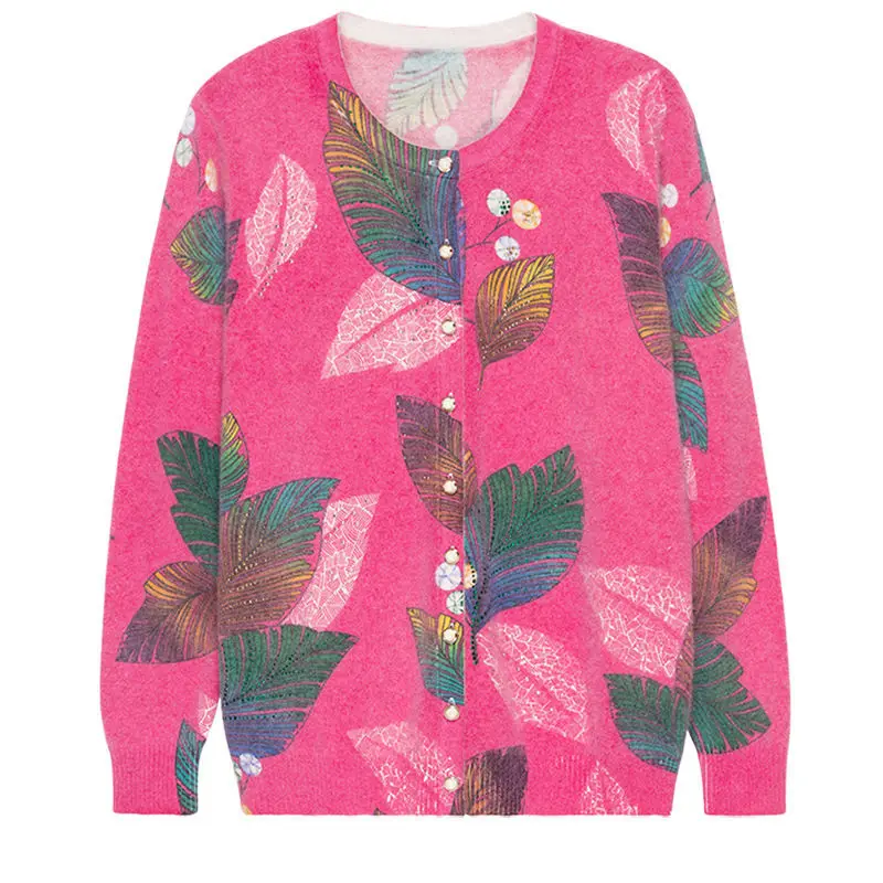 Knitted cardigan spring and autumn 2021 new fashion women's sweater coat long-sleeved short top trend
Knitted cardigan spring and autumn 2021 new fashion women's sweater coat long-sleeved short top trend