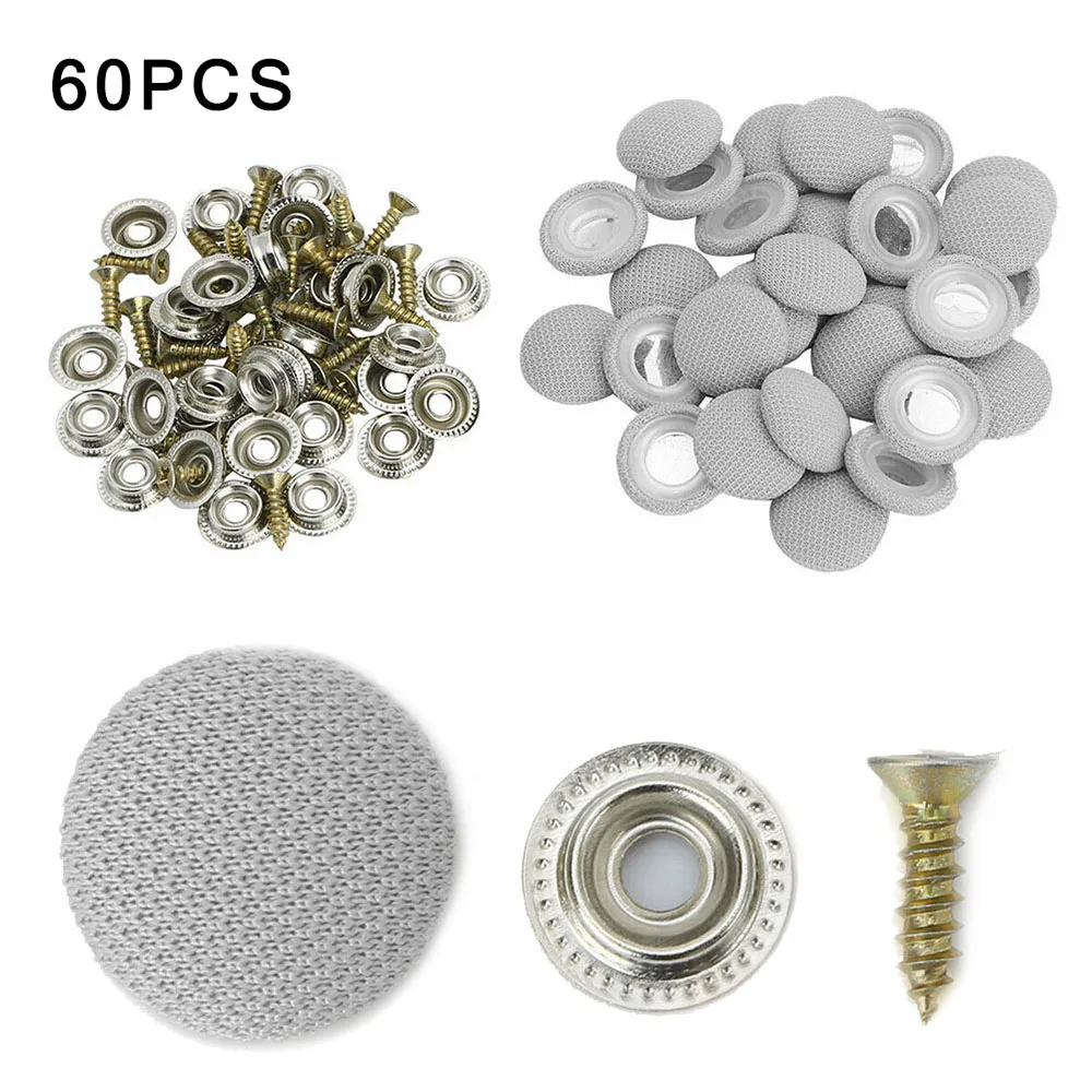 60pcs/set Universal Car Cloth Auto Roof Snap Rivets Car Roof Fixing Buckle With Screws Interior Accessories For Bmw Passat Golf
60pcs/set Universal Car Cloth Auto Roof Snap Rivets Car Roof Fixing Buckle With Screws Interior Accessories For Bmw Passat Golf