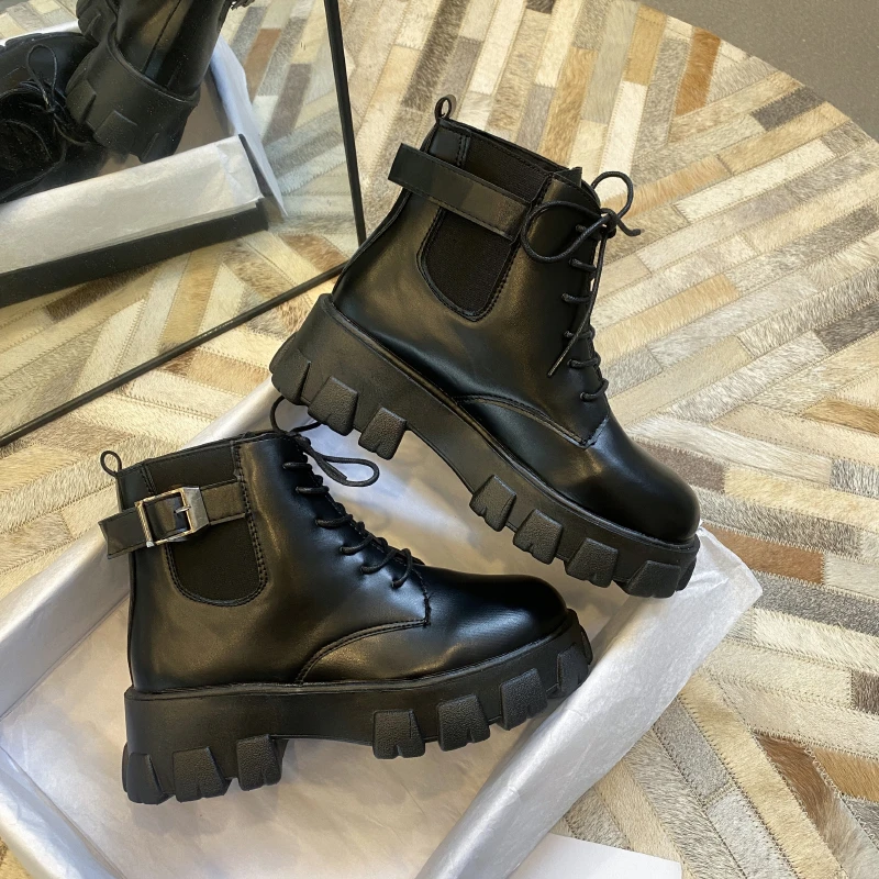 Martin boots new Fashion Winter Women's Ankle Boots Platform Boots Women Lace Casual Booties Round Toe Women's Shoes Botas Mujer
Martin boots new Fashion Winter Women's Ankle Boots Platform Boots Women Lace Casual Booties Round Toe Women's Shoes Botas Mujer