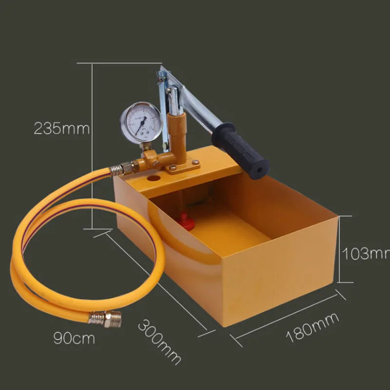 2.5MPa 25KG Water pressure gauge manometer Manual Hydraulic Test Pressure tester MeterWater Pump Machine with G1/2" Hose N25 19
2.5MPa 25KG Water pressure gauge manometer Manual Hydraulic Test Pressure tester MeterWater Pump Machine with G1/2" Hose N25 19
