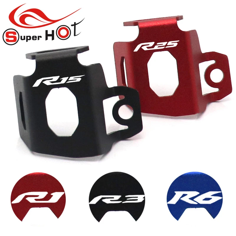 For Yamaha YZF-R1/R3/R6/R15/R25 YZF R1 R3 R6 R15 V3 R25 Motorcycle Accessories Rear Brake Fluid Reservoir Guard Cover Protector
For Yamaha YZF-R1/R3/R6/R15/R25 YZF R1 R3 R6 R15 V3 R25 Motorcycle Accessories Rear Brake Fluid Reservoir Guard Cover Protector