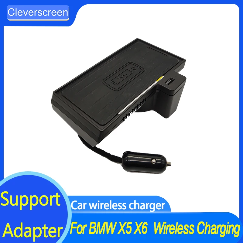 Car Wireless Phone Charger Special for BMW X5 X6 Fast Wireless Charging Holder Support Adapter Device Car Accessories
Car Wireless Phone Charger Special for BMW X5 X6 Fast Wireless Charging Holder Support Adapter Device Car Accessories