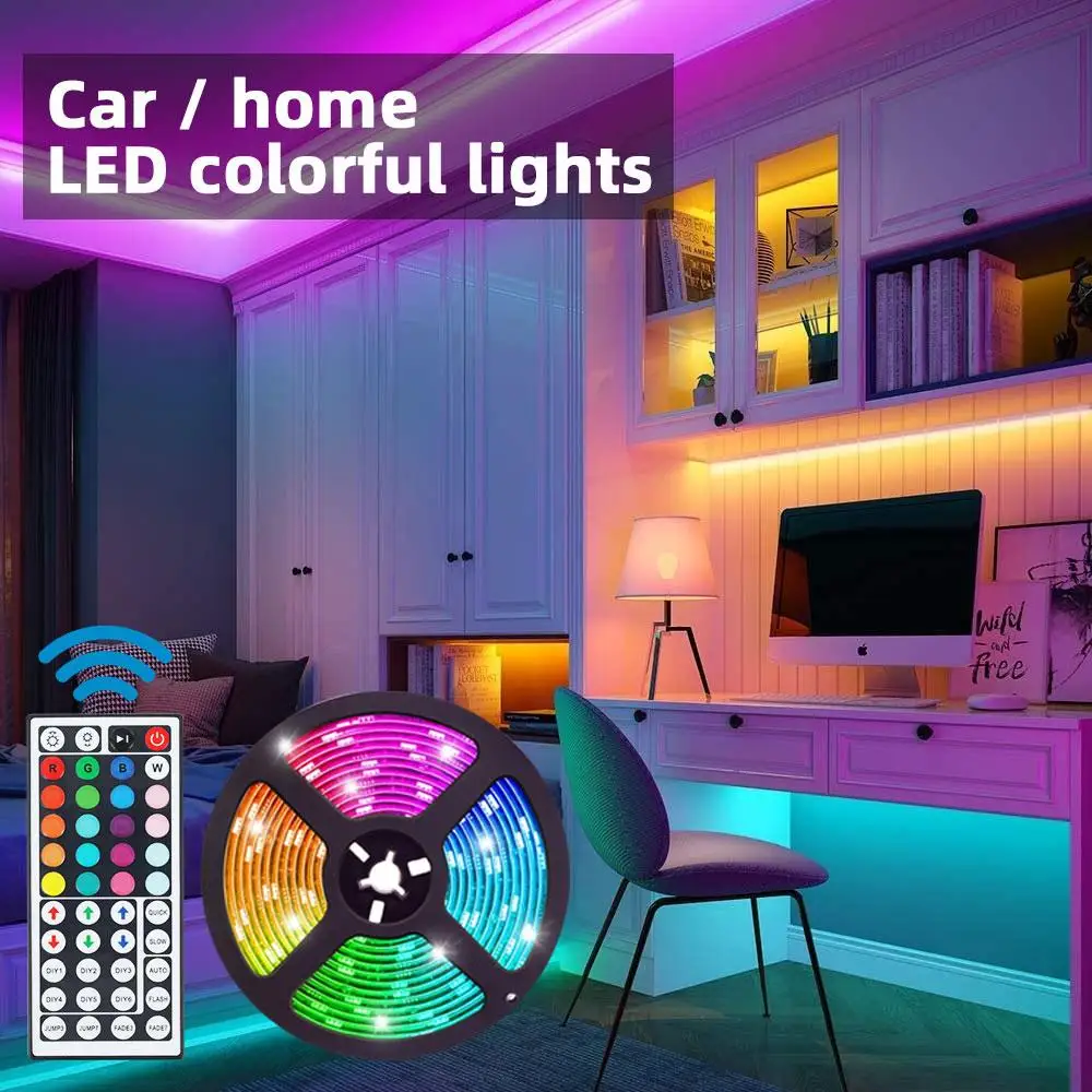 Waterproof Discoloration Car LED Strip Living Illumination LED Decoration Home Bedroom Led Light Family
Waterproof Discoloration Car LED Strip Living Illumination LED Decoration Home Bedroom Led Light Family